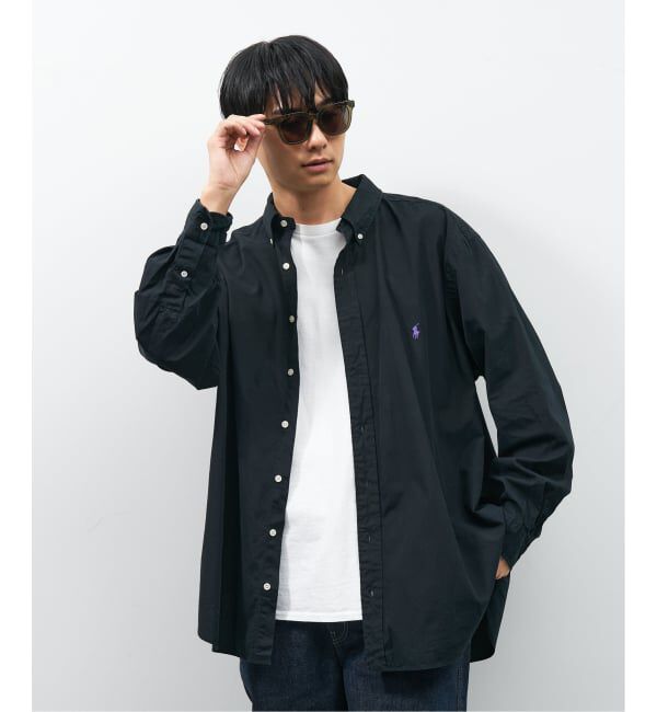  「【WEB限定】ウェリントン型 サングラス | 軽量 カラーレンズ トレンド 紫外線対策 UVカット 大きめサイズ」|サングラス|