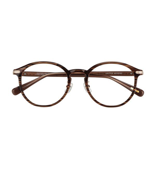  「Zoff｜UNITED ARROWS メガネ | [Casual] 伊達メガネ 度付き ユナイテッドアローズ   レンズ交換券付」|メガネ|