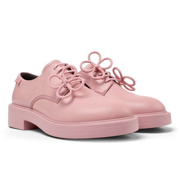 CAMPER「[カンペール] TWINS / フラットシューズ」|ビジネス・ドレスシューズ|ローズピンク