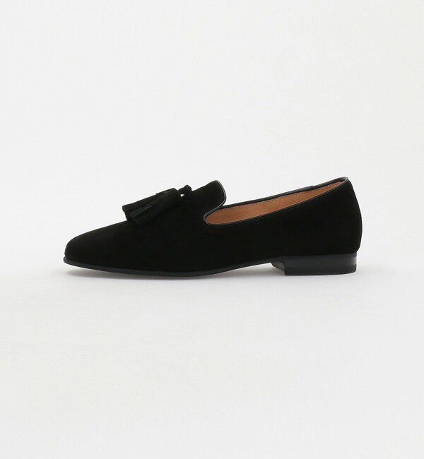 UNITED ARROWS「ベルジャン タッセルシューズ」|ビジネス・ドレスシューズ|BLACK