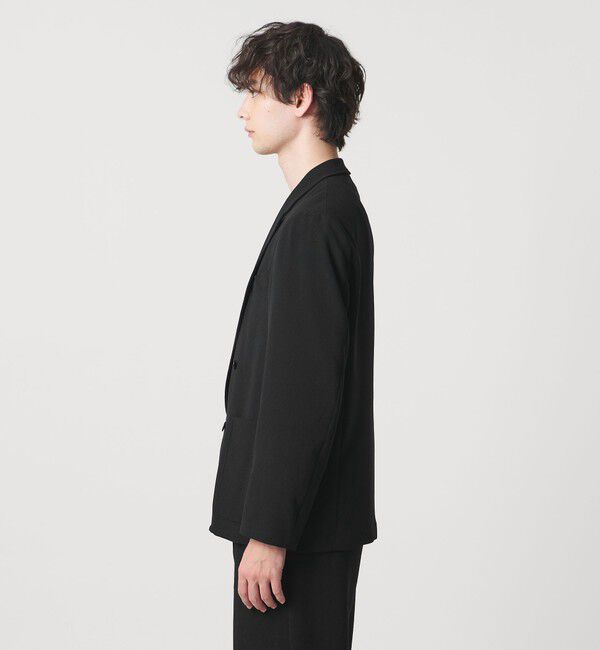 UNITED ARROWS「ポリエステルサブレ オーディナリー ダブル 4ボタン ジャケット」|テーラードジャケット|