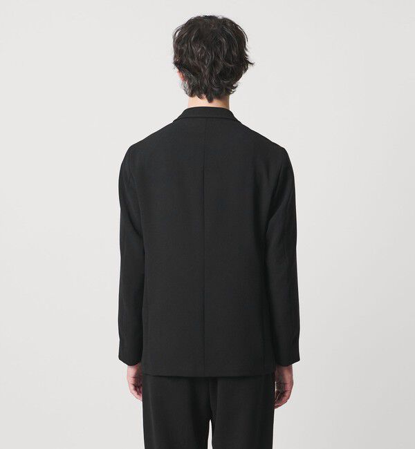 UNITED ARROWS「ポリエステルサブレ オーディナリー ダブル 4ボタン ジャケット」|テーラードジャケット|