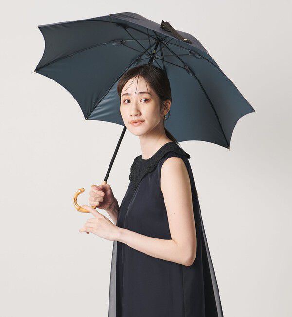 UNITED ARROWS「無地 晴雨兼用 長傘」|傘|