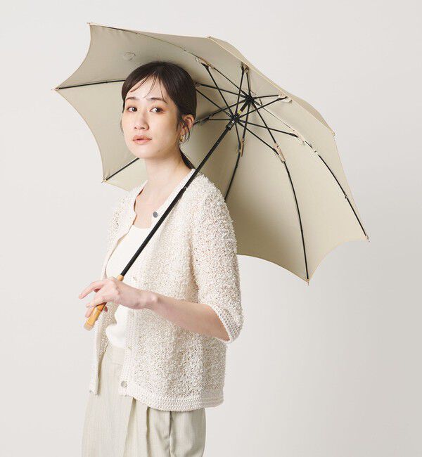 UNITED ARROWS「無地 晴雨兼用 長傘」|傘|