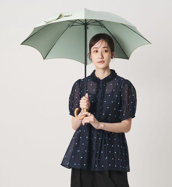 UNITED ARROWS「無地 晴雨兼用 長傘」|傘|