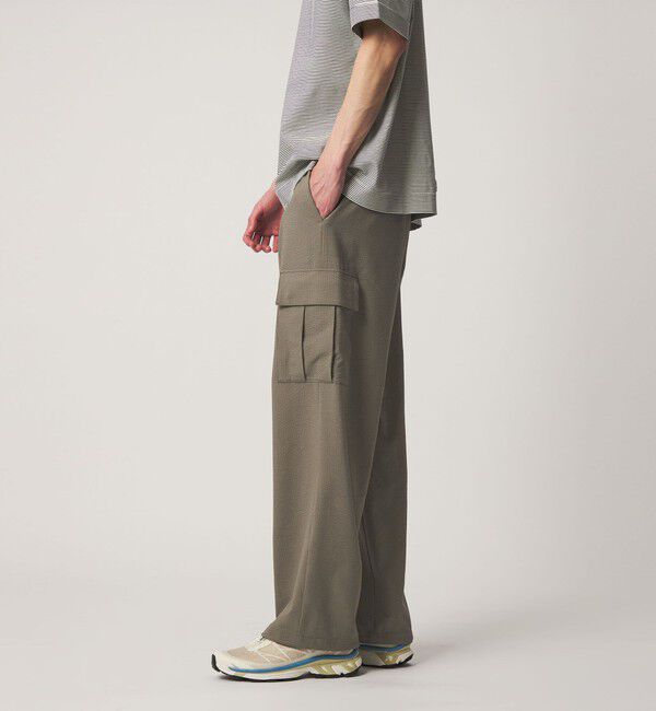 UNITED ARROWS「DotAir ドットエア サッカー カーゴイージーパンツ　吸水速乾」|カーゴ|