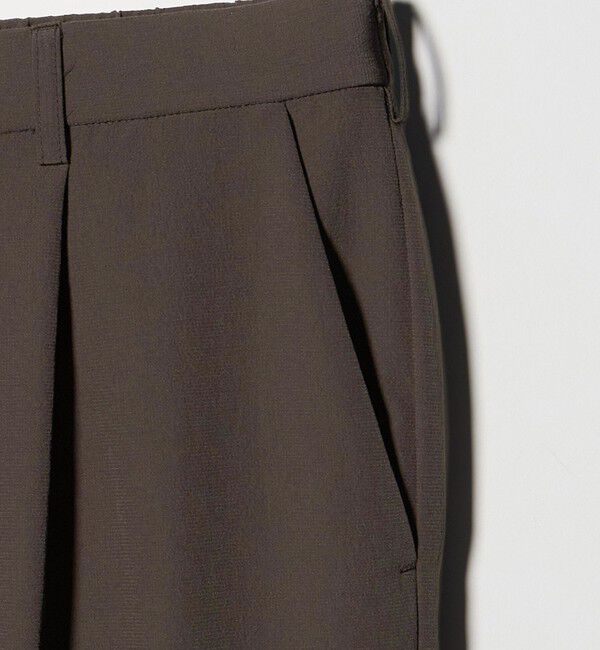 UNITED ARROWS「DotAir ドットエア １プリーツ テーパード パンツ 吸水速乾 タテストレッチ」|スラックス|