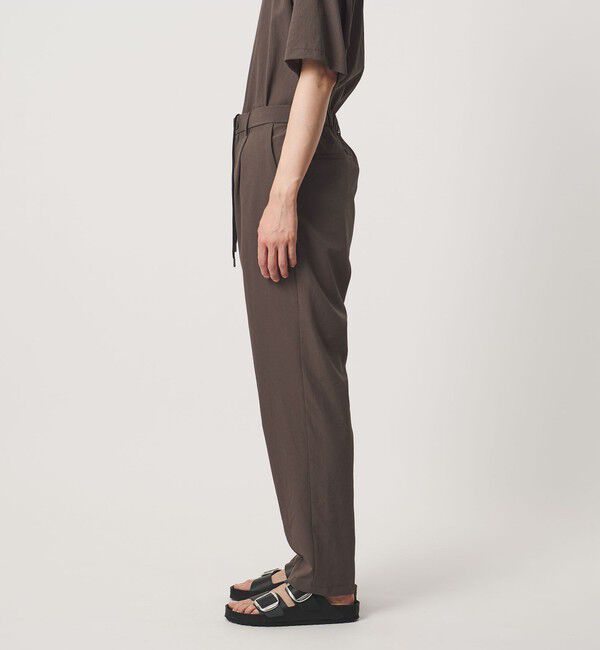 UNITED ARROWS「DotAir ドットエア １プリーツ テーパード パンツ 吸水速乾 タテストレッチ」|スラックス|