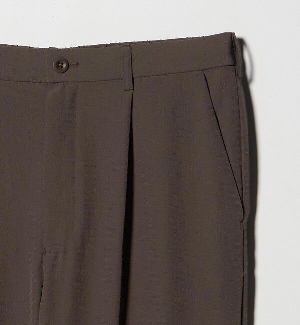 UNITED ARROWS「DotAir ドットエア １プリーツ テーパード パンツ 吸水速乾 タテストレッチ」|スラックス|