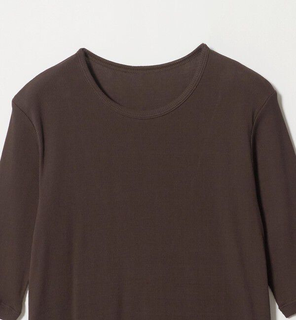 UNITED ARROWS「コットン テレコ 5分袖 カットソー」|Tシャツ・カットソー|
