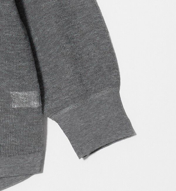 UNITED ARROWS「7分袖 ワッフル ニット」|ニット・セーター|