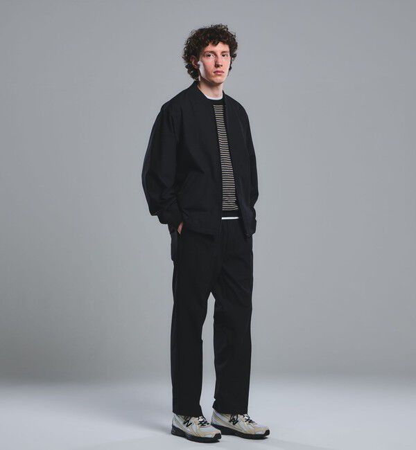 UNITED ARROWS green label relaxing「FREELITCH リブ ブルゾン -2WAYストレッチ・吸水速乾-」|ブルゾン・スタジャン|