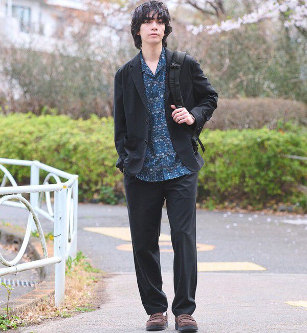 UNITED ARROWS green label relaxing「ワープ ニット 1プリーツ ユーティリティパンツ W2 イージーパンツ -ストレッチ・吸水速乾-」|その他|