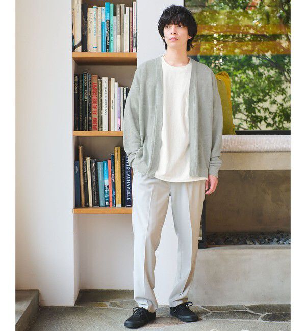 UNITED ARROWS green label relaxing「リネン アゼ イージーカーディガン」|カーディガン|