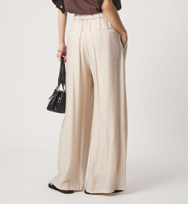 UNITED ARROWS green label relaxing「［size SHORTあり］【WEB限定】＜at ease＞ドロスト ワイド パンツ」|その他|