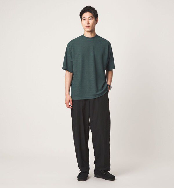 UNITED ARROWS green label relaxing「【WEB限定】JUST fit ピケ パイル 半袖 Tシャツ -吸水速乾・UVカット-」|Tシャツ・カットソー|