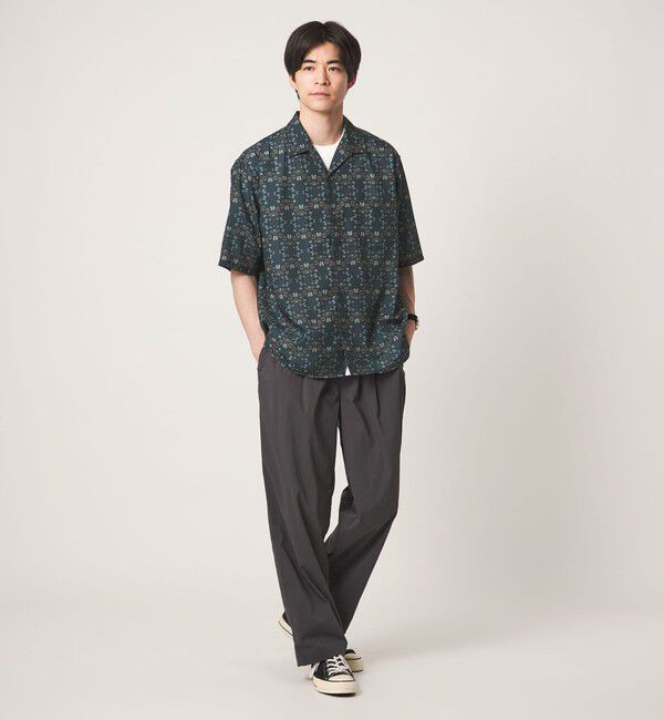 UNITED ARROWS green label relaxing「DEYROLLE オープンカラー 半袖 シャツ」|シャツ・ブラウス|
