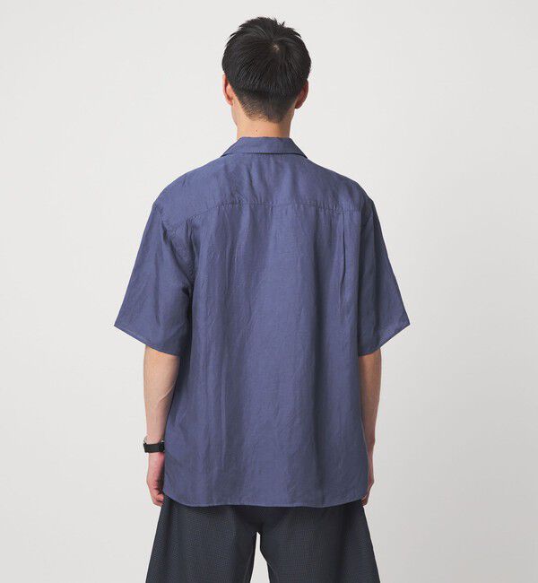 UNITED ARROWS green label relaxing「ウォッシュド オープンカラー 半袖 シャツ」|シャツ・ブラウス|