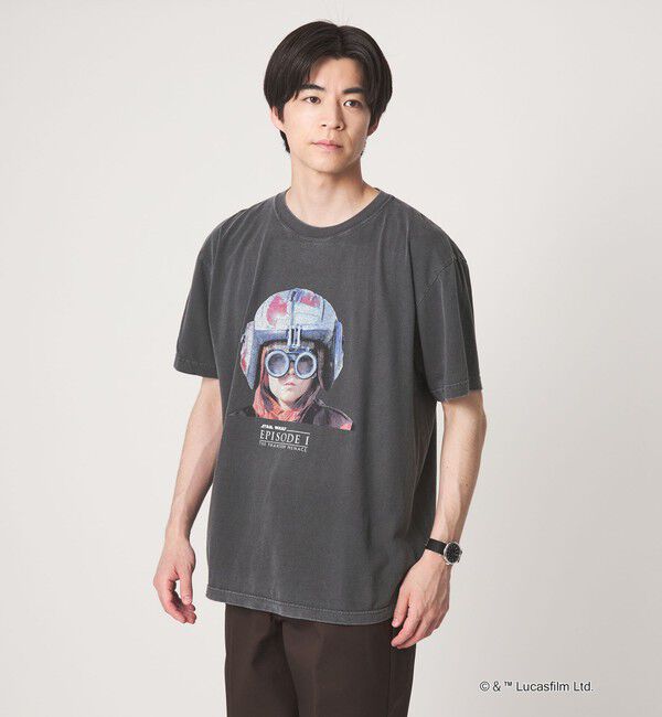 UNITED ARROWS green label relaxing「【別注】＜GOOD ROCK SPEED＞『スター・ウォーズ』ガーメントダイ 半袖 Tシャツ」|Tシャツ・カットソー|その他1