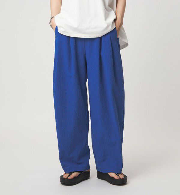UNITED ARROWS green label relaxing「【WEB限定】＜at ease＞カラミ カーブ パンツ」|その他|ROYAL