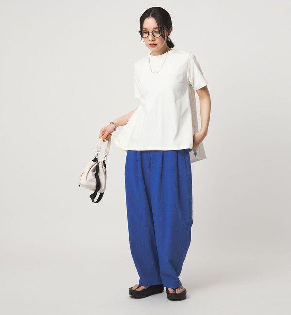 UNITED ARROWS green label relaxing「【WEB限定】＜at ease＞カラミ カーブ パンツ」|その他|