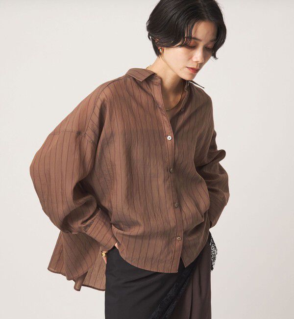 UNITED ARROWS green label relaxing「【結論シリーズ】ミルフィーユタックシャツ」|シャツ・ブラウス|その他2
