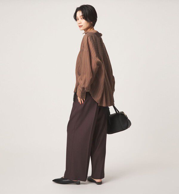 UNITED ARROWS green label relaxing「【結論シリーズ】ミルフィーユタックシャツ」|シャツ・ブラウス|