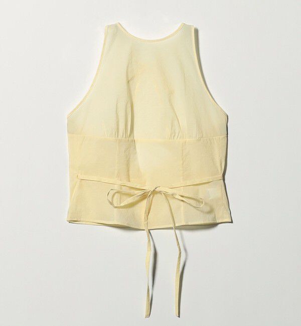ATTISESSION「＜ATTISESSION＞N/PU シアー ホルターネック トップス」|シャツ・ブラウス|NATURAL
