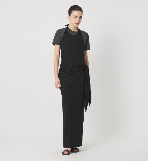 ATTISESSION「＜ATTISESSION＞ホルターネック ロングワンピース」|ワンピース|