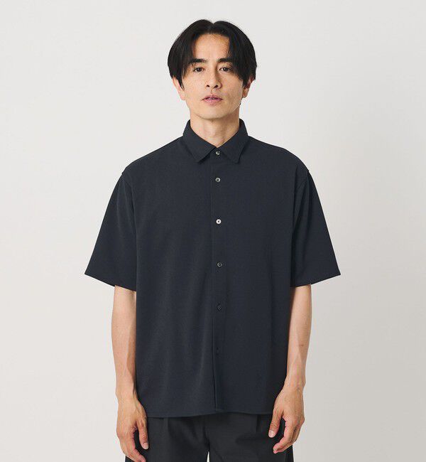 BEAUTY&YOUTH UNITED ARROWS「ドライ スムース ジャージー ショートスリーブシャツ 吸水速乾」|シャツ・ブラウス|