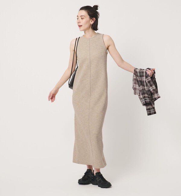 BEAUTY&YOUTH UNITED ARROWS「ポリエステル アメリカンスリーブ ワンピース」|ワンピース|