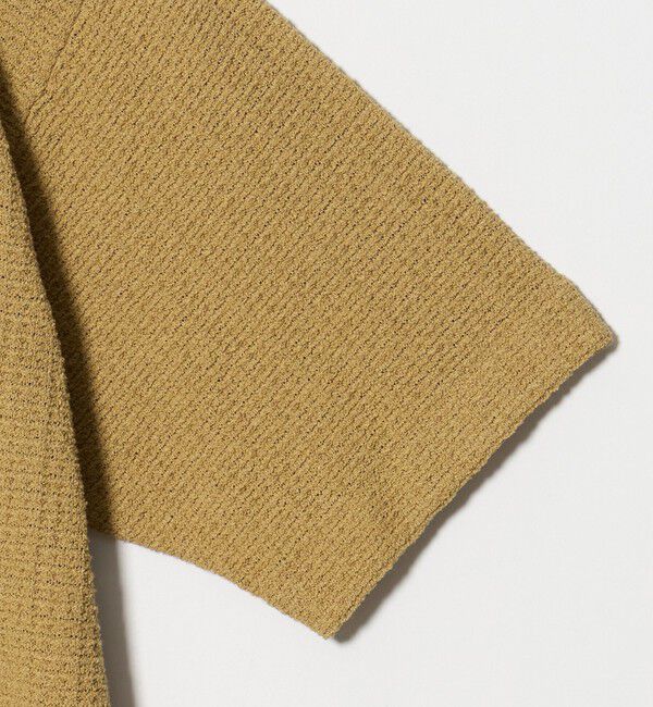 BEAUTY&YOUTH UNITED ARROWS「ブークレ ツイードライク ニット シャツ ウォッシャブル」|カーディガン|