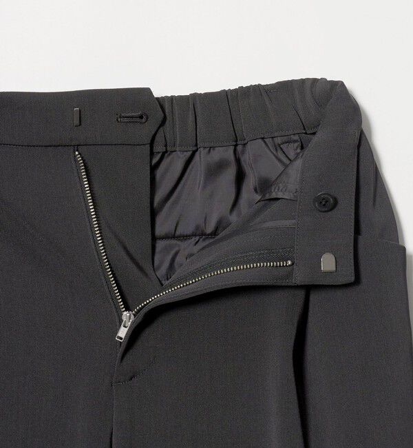 BEAUTY&YOUTH UNITED ARROWS「ポリエステルブレンド バックゴム ワイドパンツ ウォッシャブル 吸水速乾 防シワ」|その他|