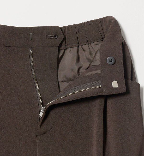 BEAUTY&YOUTH UNITED ARROWS「ポリエステルブレンド バックゴム ワイドパンツ ウォッシャブル 吸水速乾 防シワ」|その他|