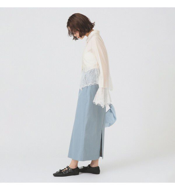 Ray BEAMS 「フロント ボックスタック タイトスカート」|スカート|