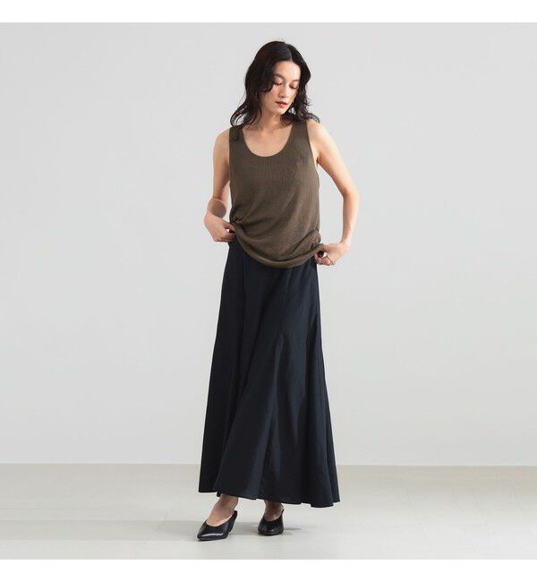 Demi-Luxe BEAMS 「リネン 2WAY タンクトップ」|ニット・セーター|