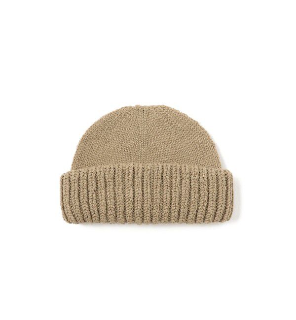 BEAMS「RACAL / Whole Garment Knit Watch」|キャップ・キャスケット|BEIGE