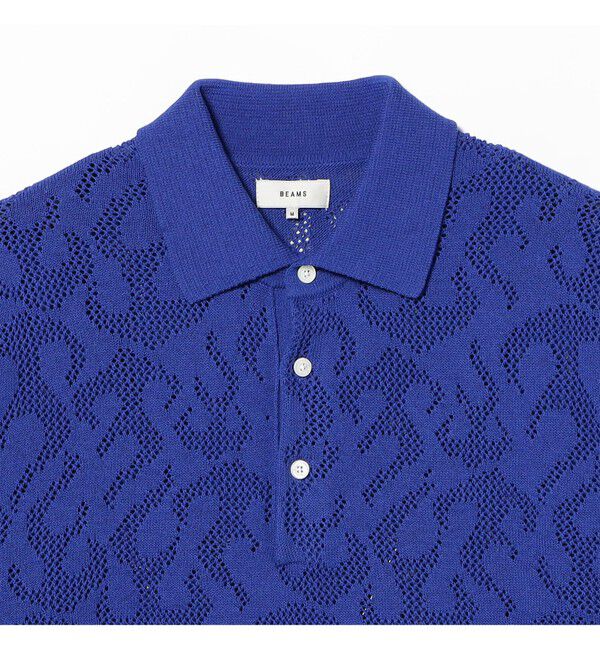 BEAMS「12ゲージ メッシュポロシャツ」|ポロシャツ|