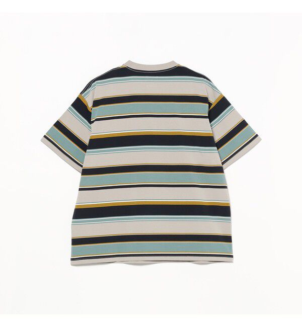 BEAMS「マルチ ボーダー Tシャツ 【ワイドフィット】」|Tシャツ・カットソー|