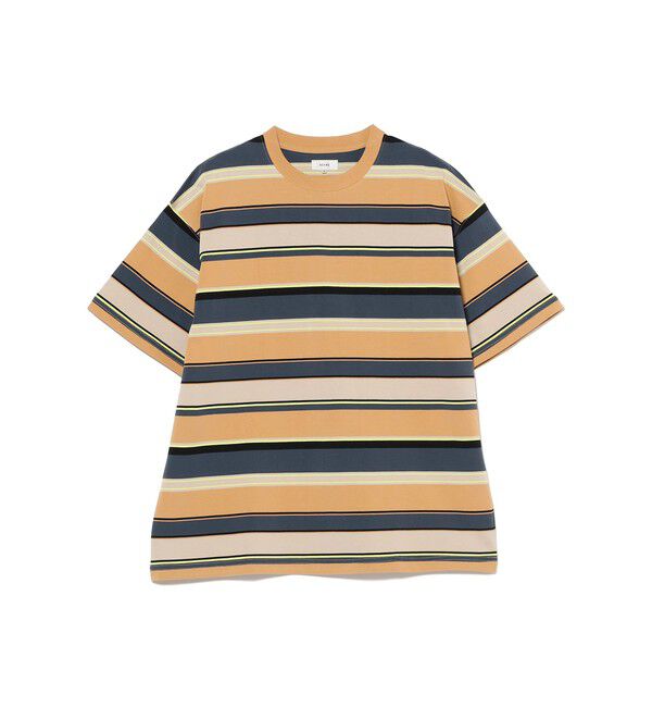 BEAMS「マルチ ボーダー Tシャツ 【ワイドフィット】」|Tシャツ・カットソー|