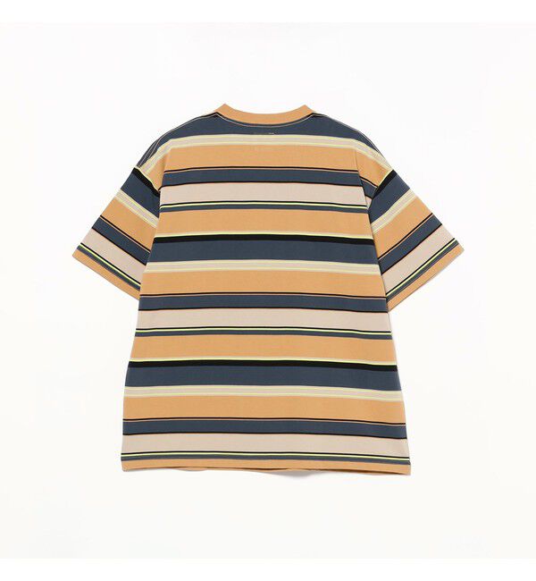 BEAMS「マルチ ボーダー Tシャツ 【ワイドフィット】」|Tシャツ・カットソー|