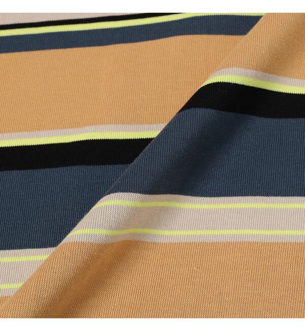 BEAMS「マルチ ボーダー Tシャツ 【ワイドフィット】」|Tシャツ・カットソー|