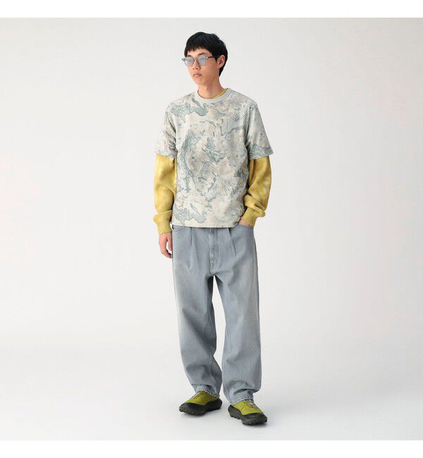 BEAMS「カモフラージュ プリント Tシャツ【ベーシックフィット】」|Tシャツ・カットソー|