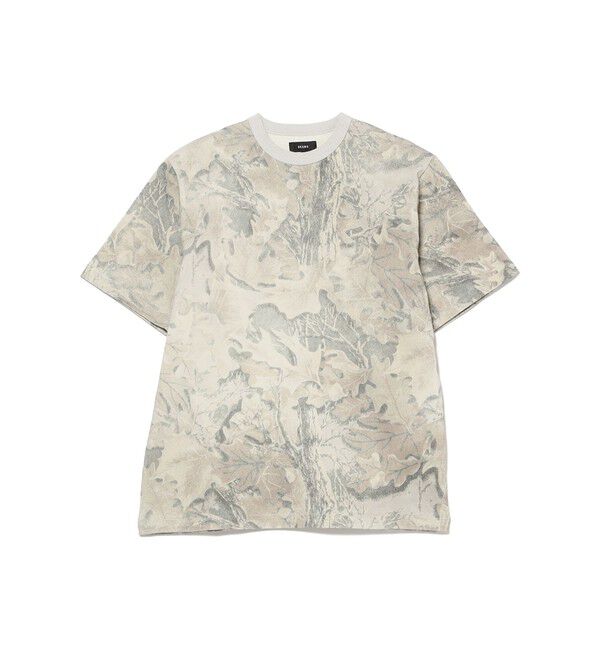 BEAMS「カモフラージュ プリント Tシャツ【ベーシックフィット】」|Tシャツ・カットソー|