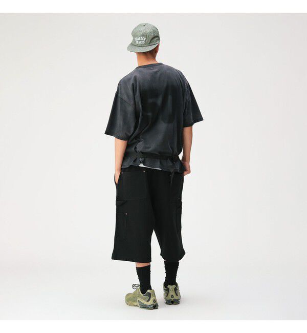 BEAMS「フェード ナンバリング Tシャツ【ワイドショートフィット】」|Tシャツ・カットソー|