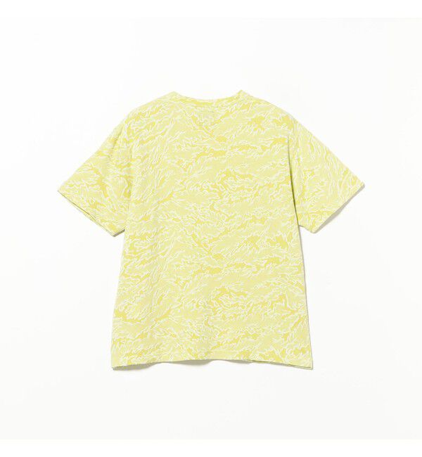 BEAMS「BEAMS|カモフラージュ ジャカード Tシャツ 【リラックスフィット】」|Tシャツ・カットソー|