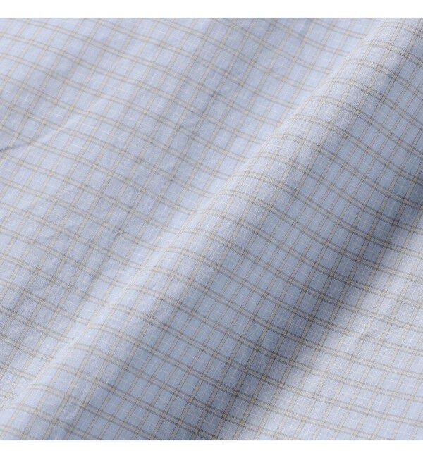 BEAMS「チェック プルオーバー シャツ」|シャツ・ブラウス|