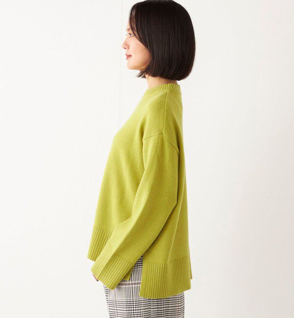 SHIPS Colors 「SHIPS Colors:〈手洗い可能〉フラッフィー クルーネック ニット◇」|ニット・セーター|