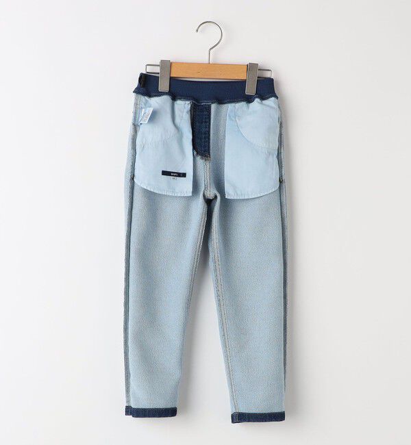 SHIPS KIDS「SHIPS KIDS:100～130cm / ソフト ストレッチ デニム パンツ」|デニム|