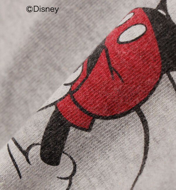 SHIPS any「【SHIPS any別注】GOOD ROCK SPEED:〈洗濯機可能〉ミッキーマウス / フラッグ プリント Tシャツ<KIDS>◆」|Tシャツ・カットソー|
